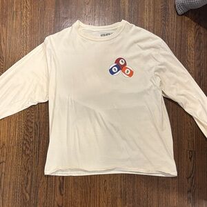 Juice WRLD 999 Club Long Sleeve Tee
Cream Colored
Billiards Theme
Sz XL